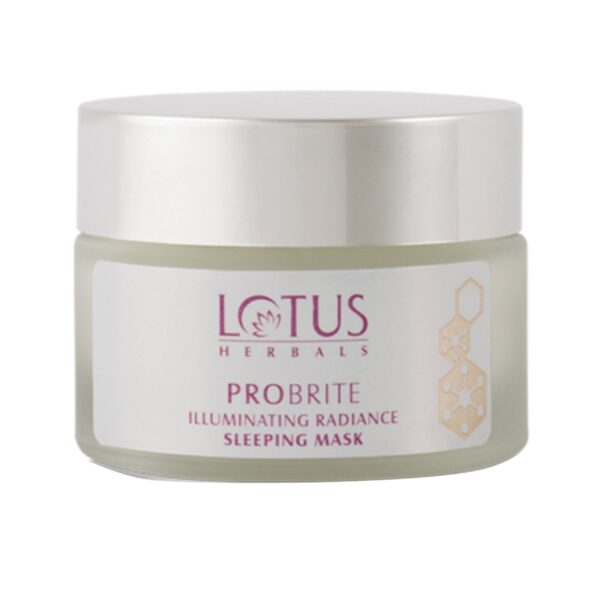 Lotus Herbals Probrite Illuminating Radiance Sleeping Mask (50g) - Lotus Herbals