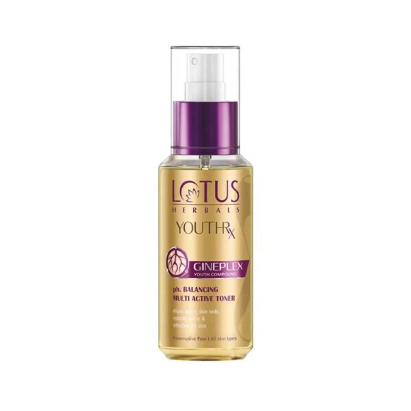 Lotus Herbals Youthrx Ph. Balancing Multi Active Toner - (100ml) - Lotus Herbals