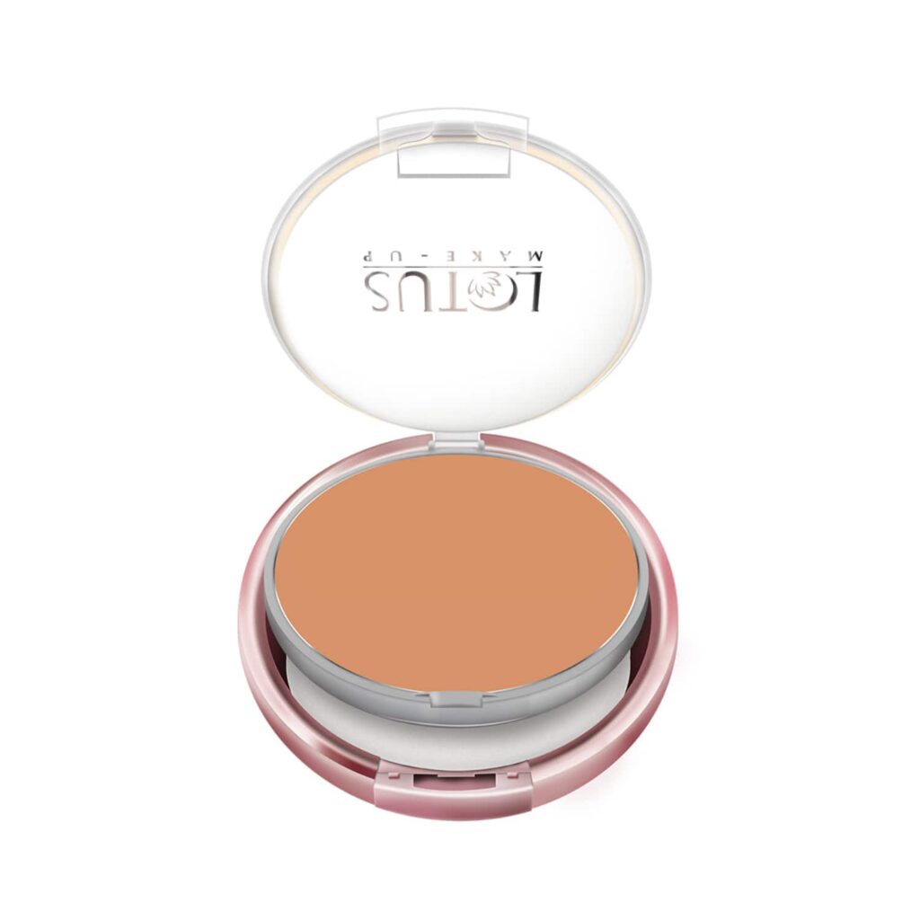 Lotus Makeup Ecostay Ib 5-In-1 Creme Compact SPF 20 - CC04 Natural Honey (10g) - Lotus Makeup