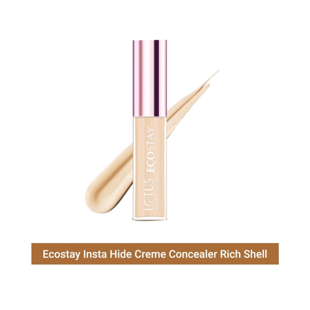 Lotus Makeup Ecostay Insta-Hide Creme Concealer - EC01 Rich Shell (7g) - Lotus Makeup