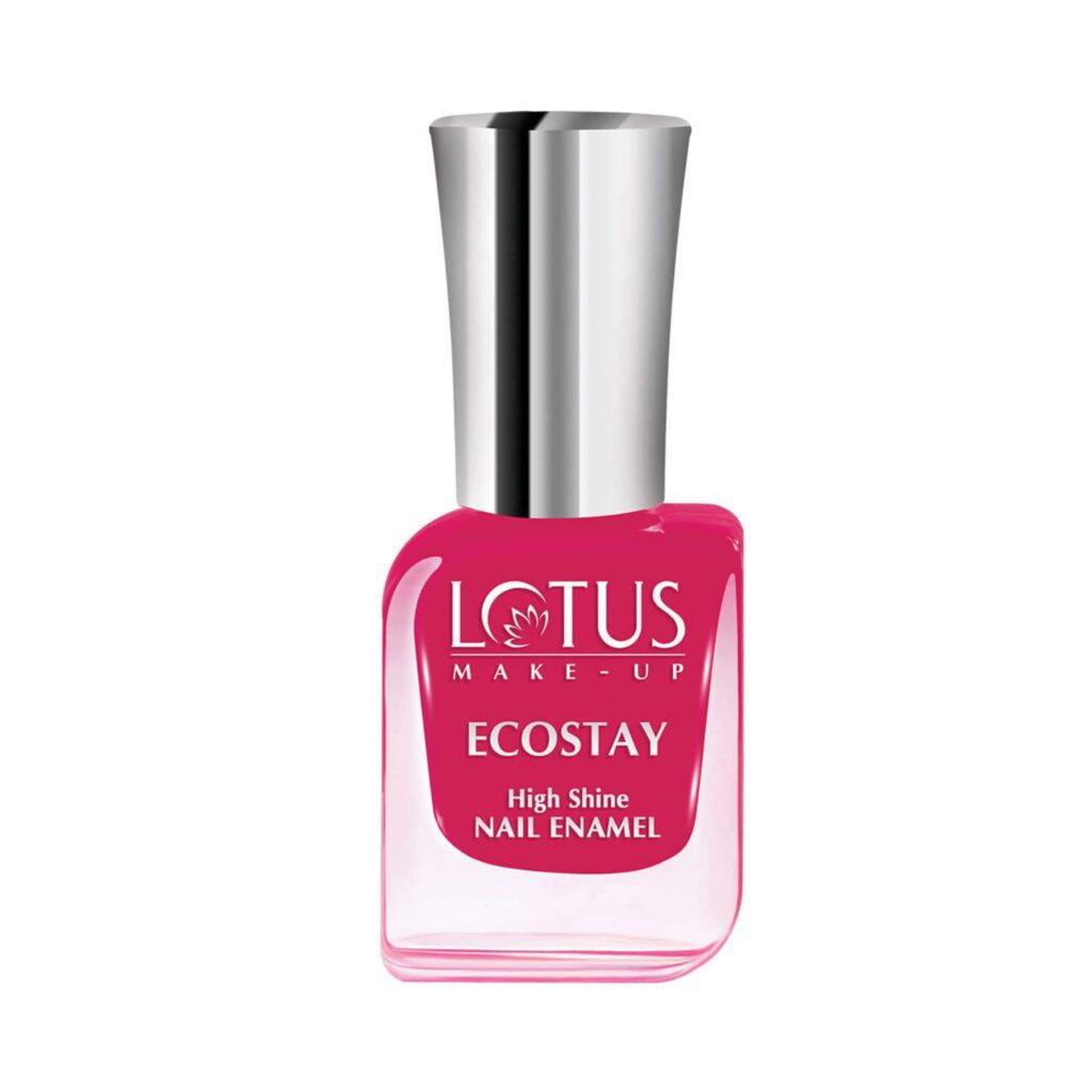 Lotus Makeup Ecostay Nail Enamel - E16 Twisted Fuschia (10ml) - Lotus Makeup