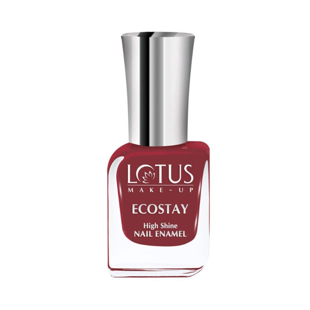 Lotus Makeup Ecostay Nail Enamel - E39 Raspberry Wine (10ml) - Lotus Makeup