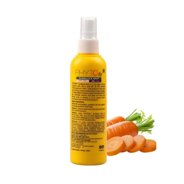 Lotus Professional Phytorx Sunblock Mist SPF 50 PA+++ (100ml) - Lotus Professional