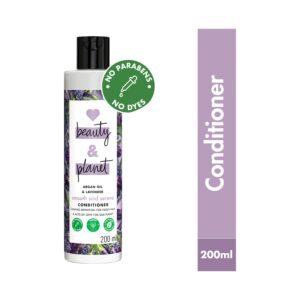 LOVE beauty AND planet Argan Oil and Lavender Sulphate Free Conditioner for Dry & Frizzy hair (200 ml) - LOVE beauty AND planet