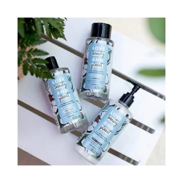 LOVE beauty AND planet Coconut Water & Mimosa Flower Hydrating Body Lotion (400 ml) - LOVE beauty AND planet