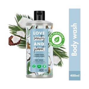 LOVE beauty AND planet Coconut Water & Mimosa Flower Hydrating Body Wash (400 ml) - LOVE beauty AND planet