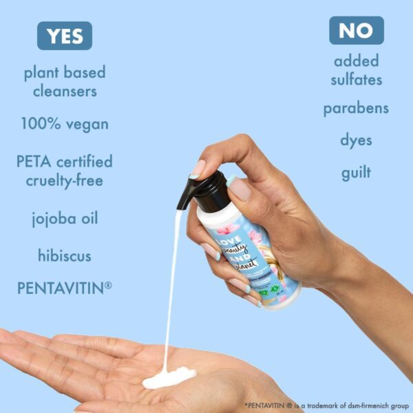 LOVE beauty AND planet Jojoba Oil, Hibiscus & Pentavitin Deep Conditioning Leave-in Treatment (85 ml) - LOVE beauty AND planet