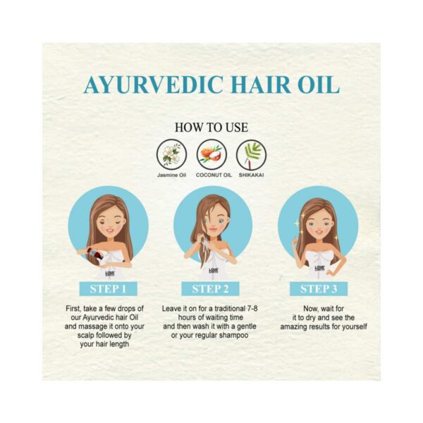 Love Earth Ayurvedic Hair Oil (100ml) - Love Earth