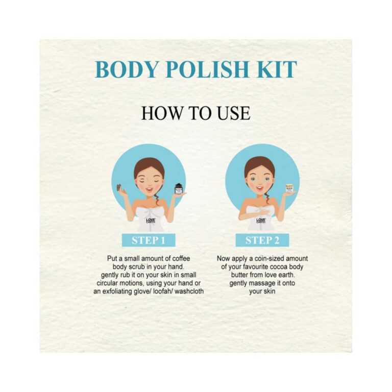 Love Earth Body Polish Kit - (2 Pcs) - Love Earth