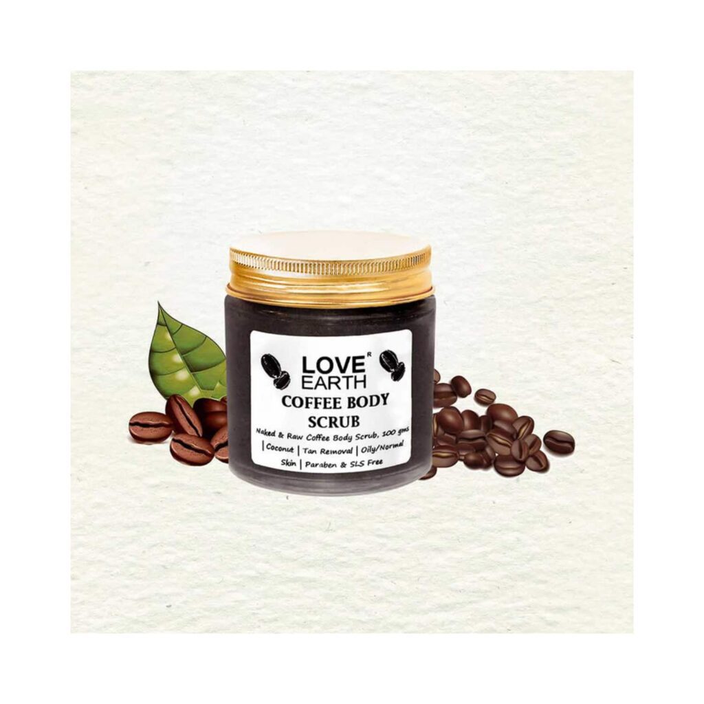 Love Earth Coffee Body Scrub (100g) - Love Earth