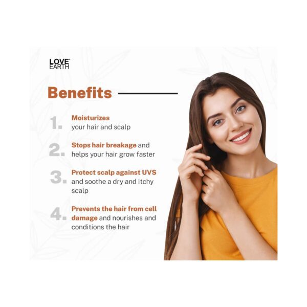 Love Earth Hair Fall Control Scalp Treatment For Hair Growth with Bhringraj & Essential Oils (50ml) - Love Earth