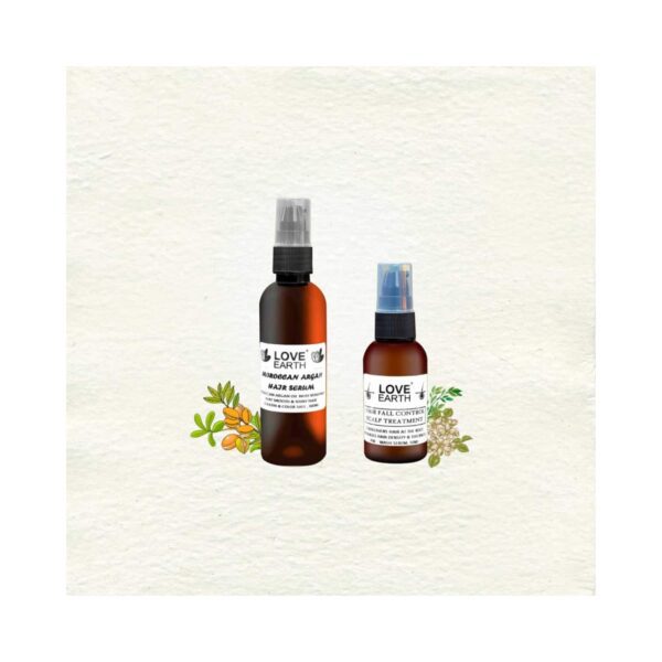 Love Earth Hair Serum Combo - (2 Pcs) - Love Earth