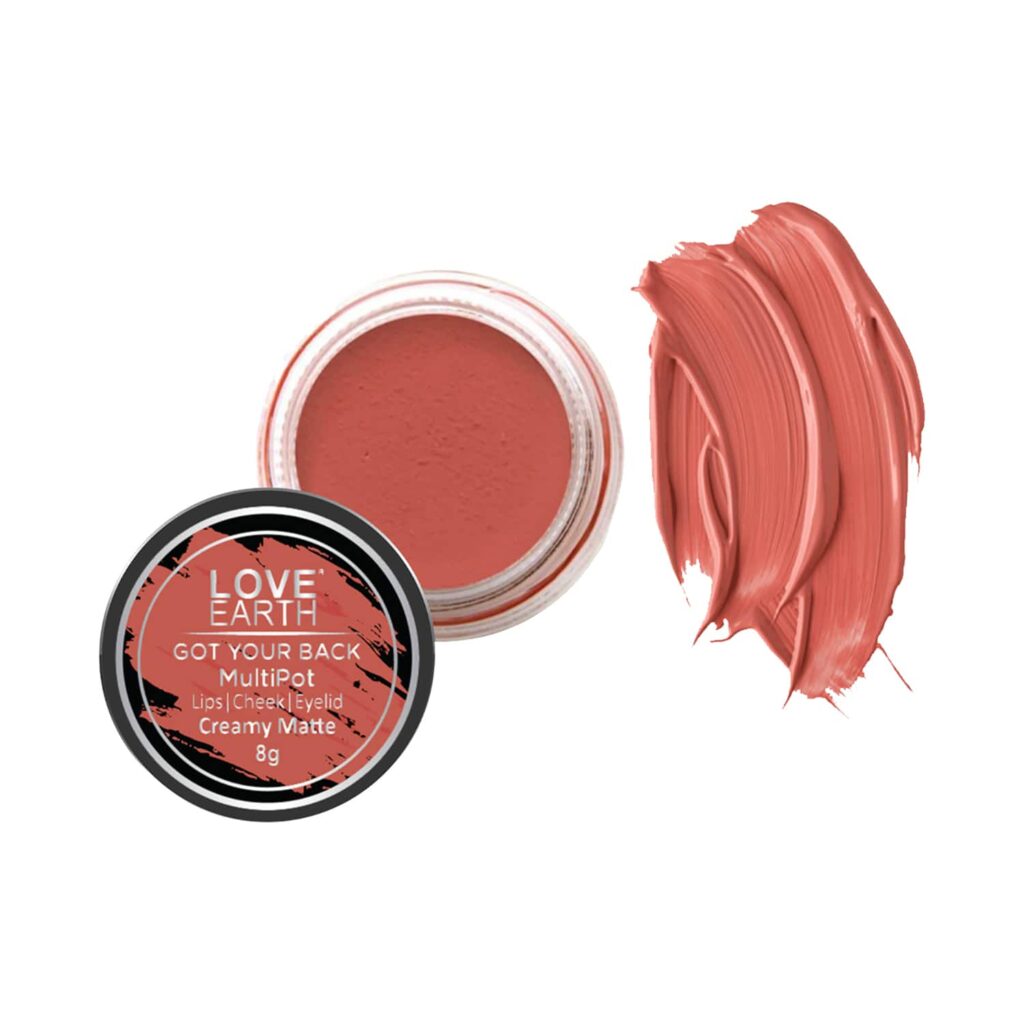 Love Earth Multipot Lips Cheek & Eyelids Tint - Got Your Back (8g) - Love Earth