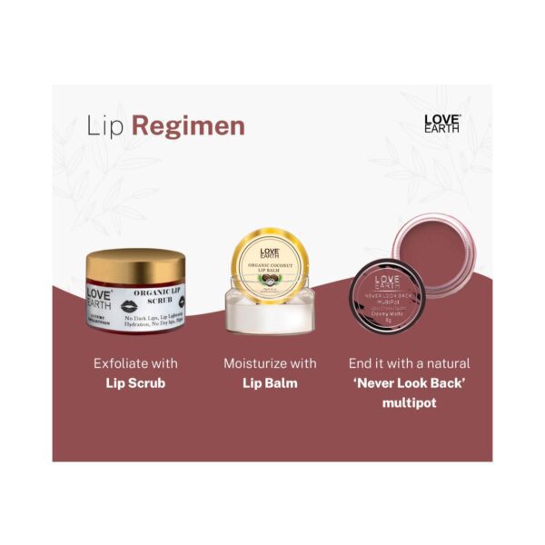 Love Earth Multipot Lips Cheek & Eyelids Tint - Never Look Back (8g) - Love Earth