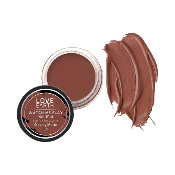 Love Earth Multipot Lips Cheek & Eyelids Tint - Watch Me Slay (8g) - Love Earth