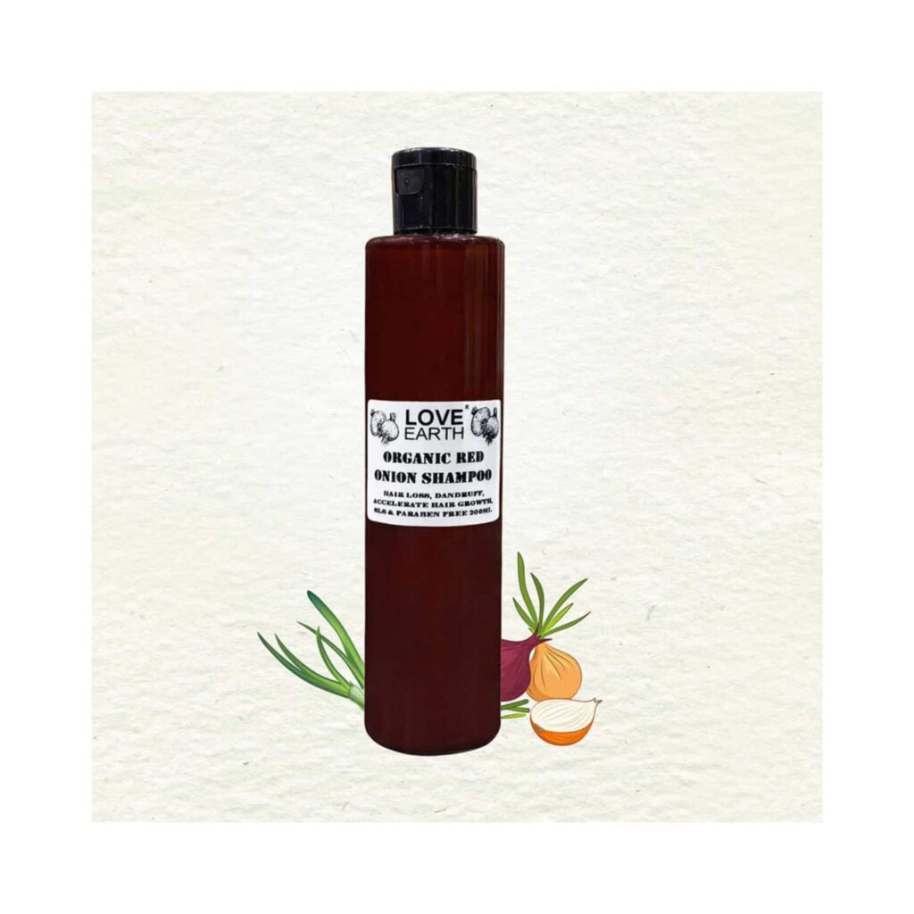 Love Earth Onion Shampoo (200ml) - Love Earth
