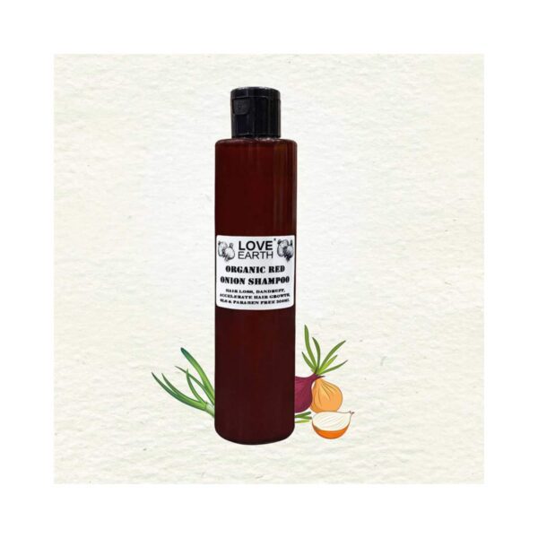 Love Earth Onion Shampoo (200ml) - Love Earth