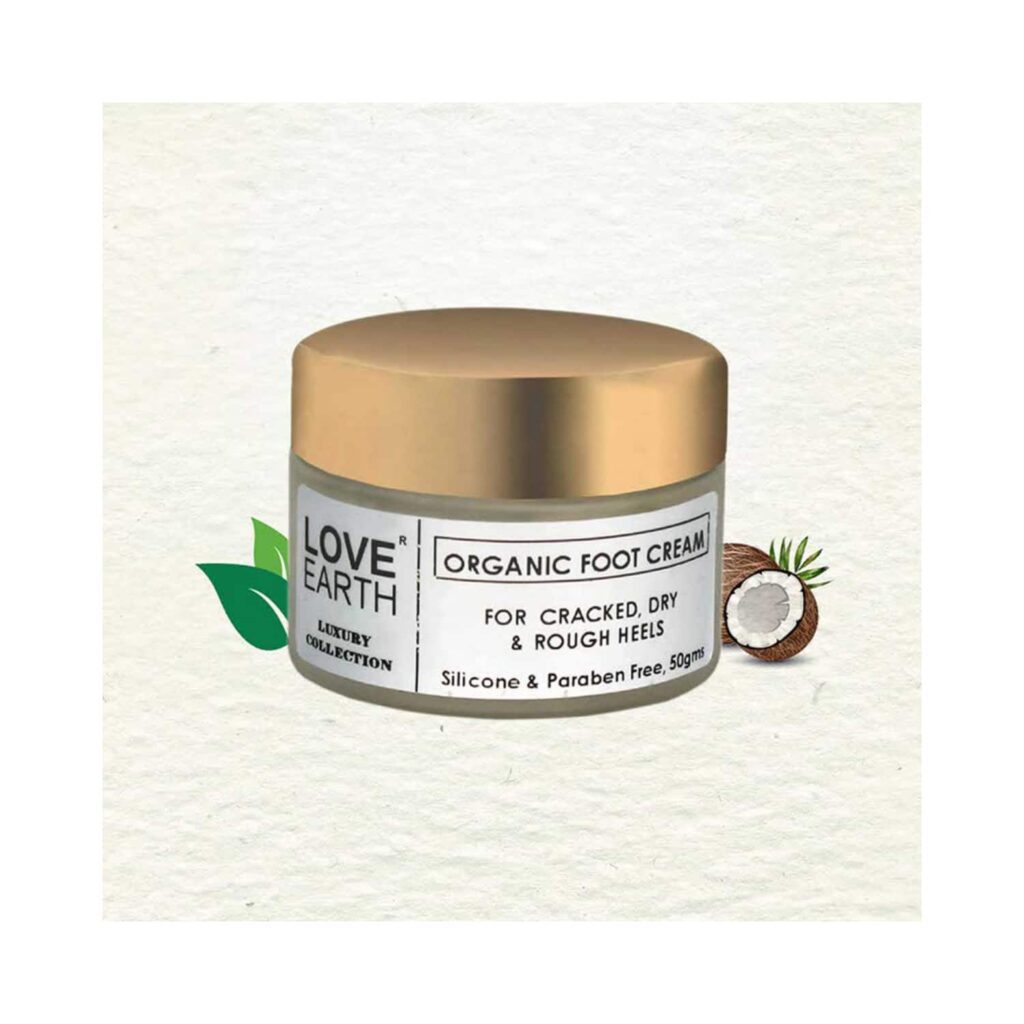 Love Earth Organic Foot Cream (50g) - Love Earth