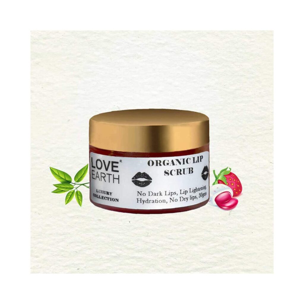 Love Earth Organic Lip Scrub (30g) - Love Earth