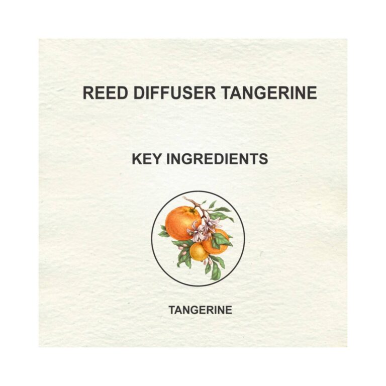 Love Earth Premium Mandarin Tangerine Reed Diffuser (30ml) - Love Earth