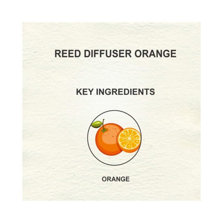Love Earth Premium Orange Reed Diffuser (30ml) - Love Earth