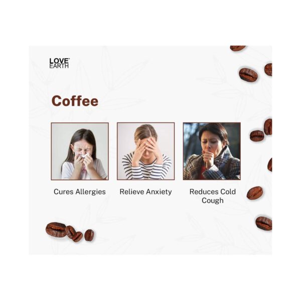 Love Earth Premium Reed Diffuser Coffee Toxin Free Long Lasting Fragrance (30ml) - Love Earth