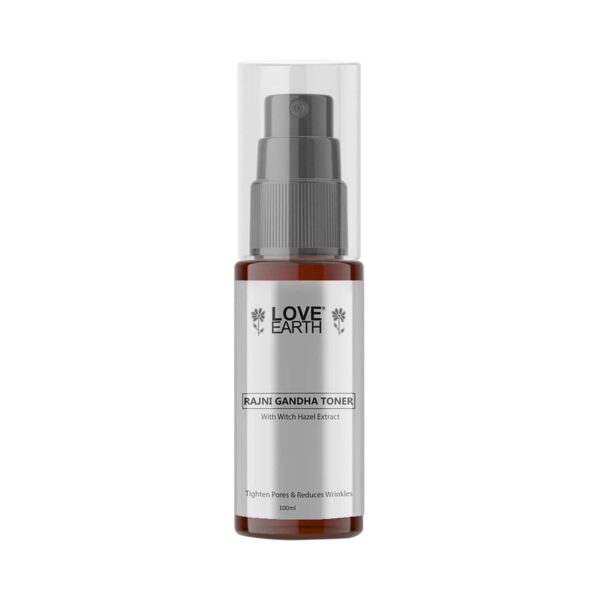 Love Earth Rajnigandha Toner Face Mist With Tuberose Oil & Mulberry Extract (100ml) - Love Earth