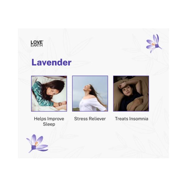 Love Earth Reed Diffuser Lavender Scent with Lavender Extracts (30ml) - Love Earth