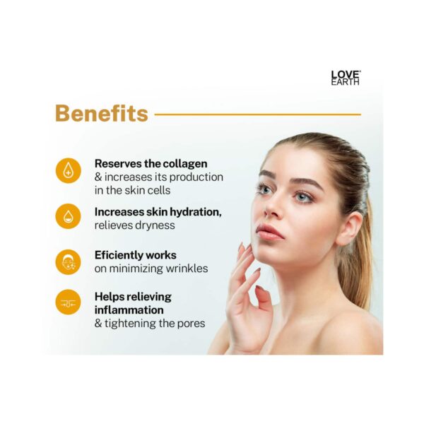Love Earth Retinol Serum For Reducing Wrinkles Fine Lines & Pigmentation With Vitamin E (30ml) - Love Earth
