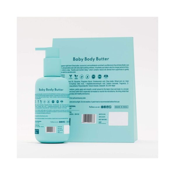 Love Momma Coconut Charm Baby Body Butter (250 ml) - Love Momma