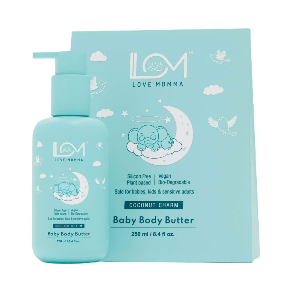 Love Momma Coconut Charm Baby Body Butter (250 ml) - Love Momma