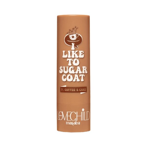 LoveChild Masaba I Like To SUGAR Cosmetics Coat Lip Balm - Coffee & Cake (4.5g) - LoveChild Masaba