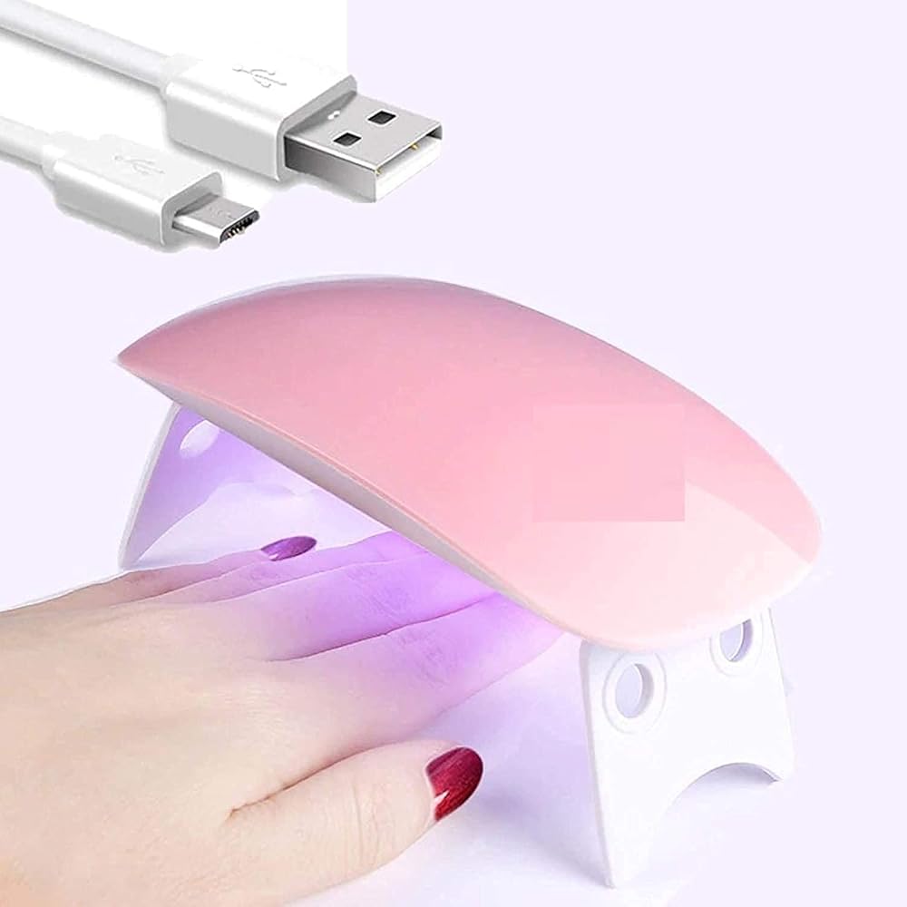 LOVHIDE Professional Intelligent Automatic LED UV Curing Nail Art Lamp, Manicure, Pedicure Tool, Professional Nail Polish Dryer Machine and Salon Decorator Shaper, Manicure Kit...