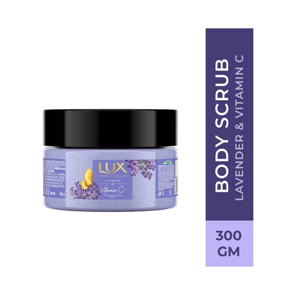 Lux Lavender & Vitamin C Creme Body Scrub (300g) - Lux