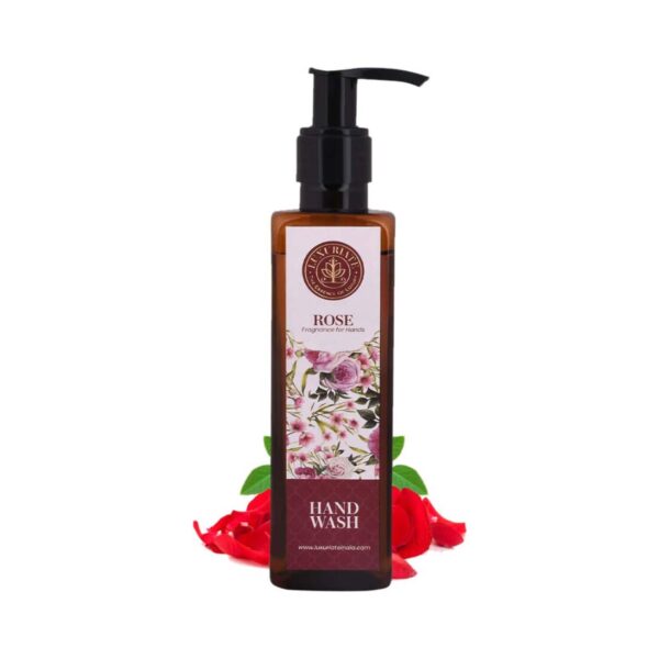 LUXURIATE Natural Rose Anti Bacterial Hand Wash (200ml) - LUXURIATE