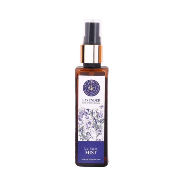 LUXURIATE Pure and Natural Body & Face Lavender Mist Spray (100ml) - LUXURIATE