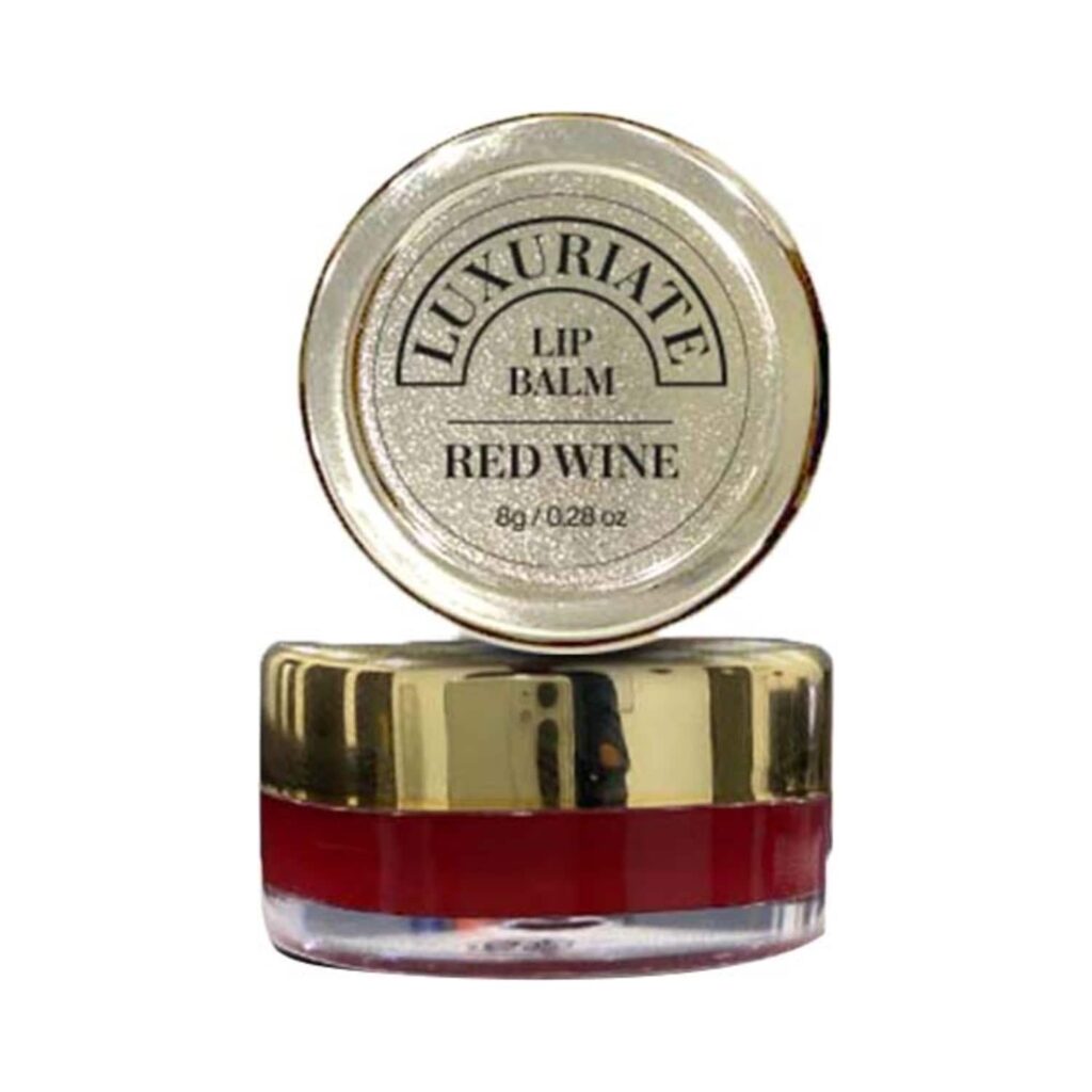 LUXURIATE Red Wine Lip Balm (8g) - LUXURIATE
