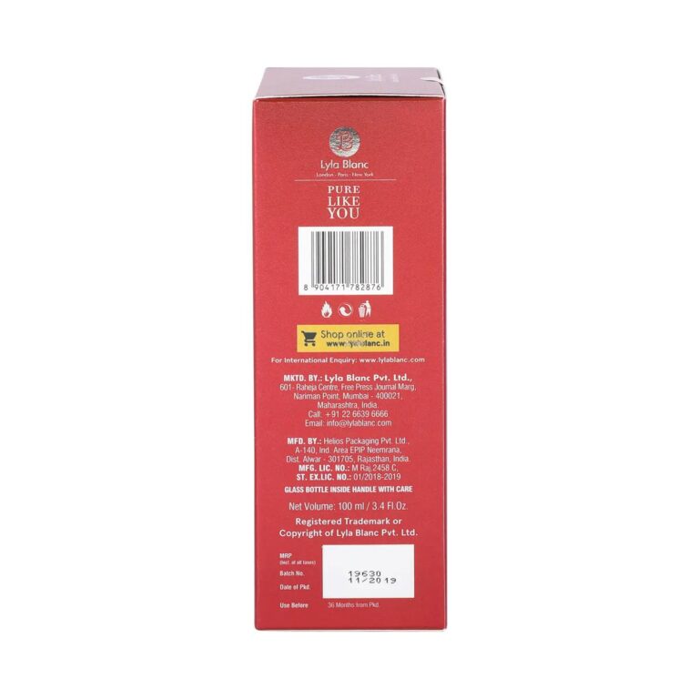 Lyla Blanc Club Red Musk Eau De Parfum (100ml) - Lyla Blanc