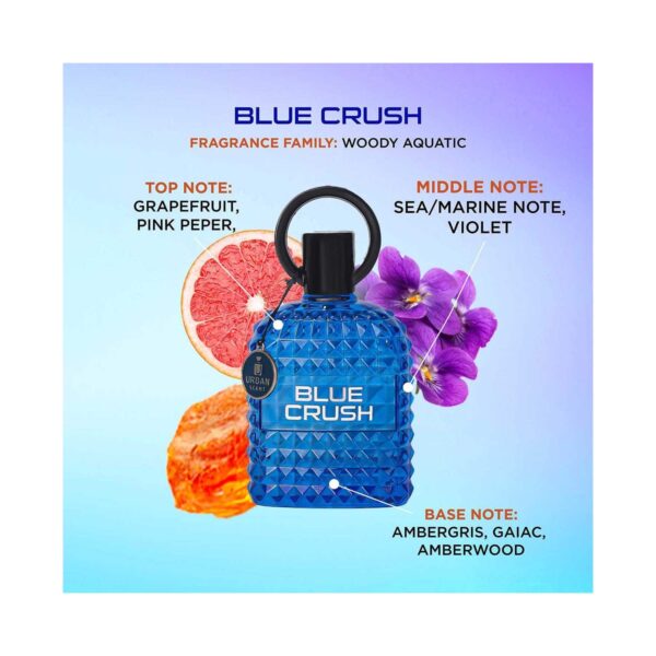 Lyla Blanc Urban Scent Blue Crush Long Lasting Perfume (100 ml) - Lyla Blanc