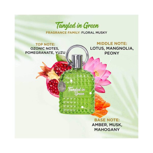 Lyla Blanc Urban Scent Tangled In Green Long Lasting Perfume (100 ml) - Lyla Blanc