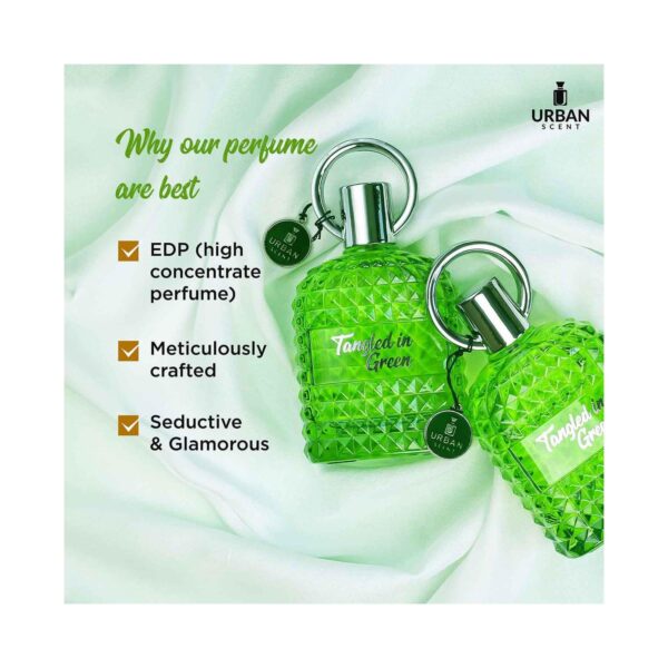 Lyla Blanc Urban Scent Tangled In Green Long Lasting Perfume (100 ml) - Lyla Blanc