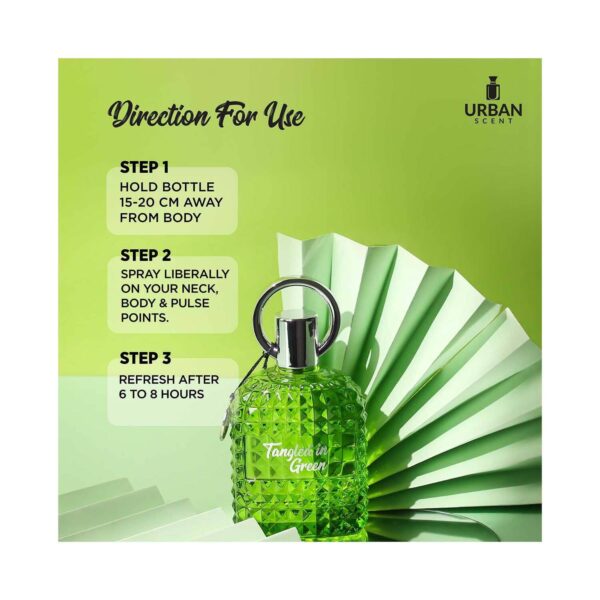 Lyla Blanc Urban Scent Tangled In Green Long Lasting Perfume (100 ml) - Lyla Blanc