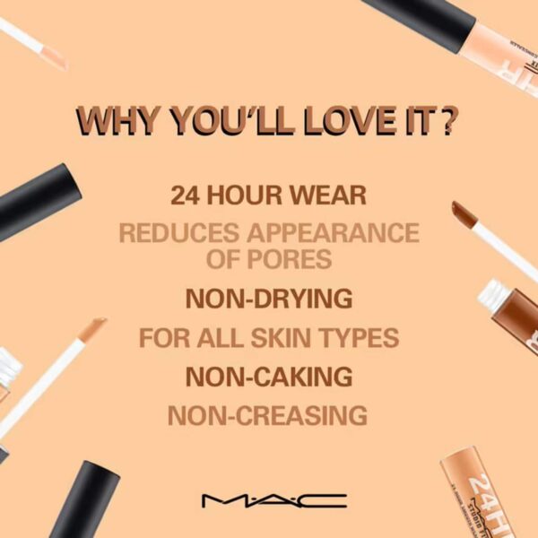M.A.C Studio Fix 24-Hour Smooth Wear Concealer - NC55 (7ml) - M.A.C