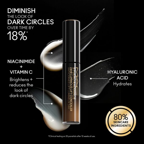 M.A.C Studio Radiance 24Hr Luminous Lift Concealer - NC50 (11 ml) - M.A.C