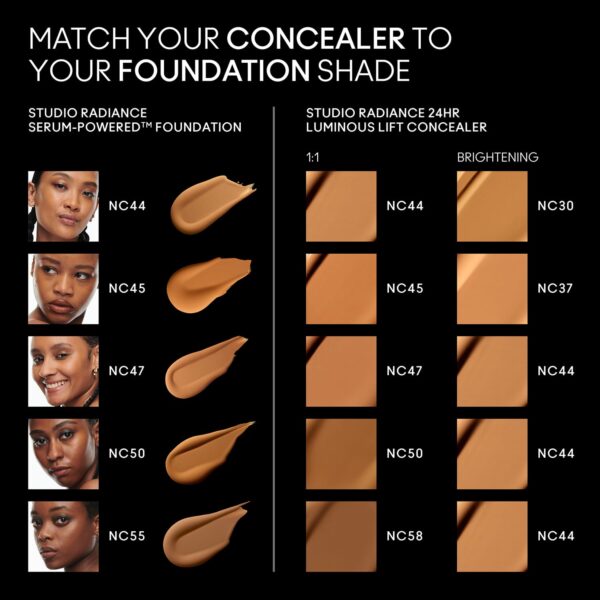M.A.C Studio Radiance 24Hr Luminous Lift Concealer - NC50 (11 ml) - M.A.C