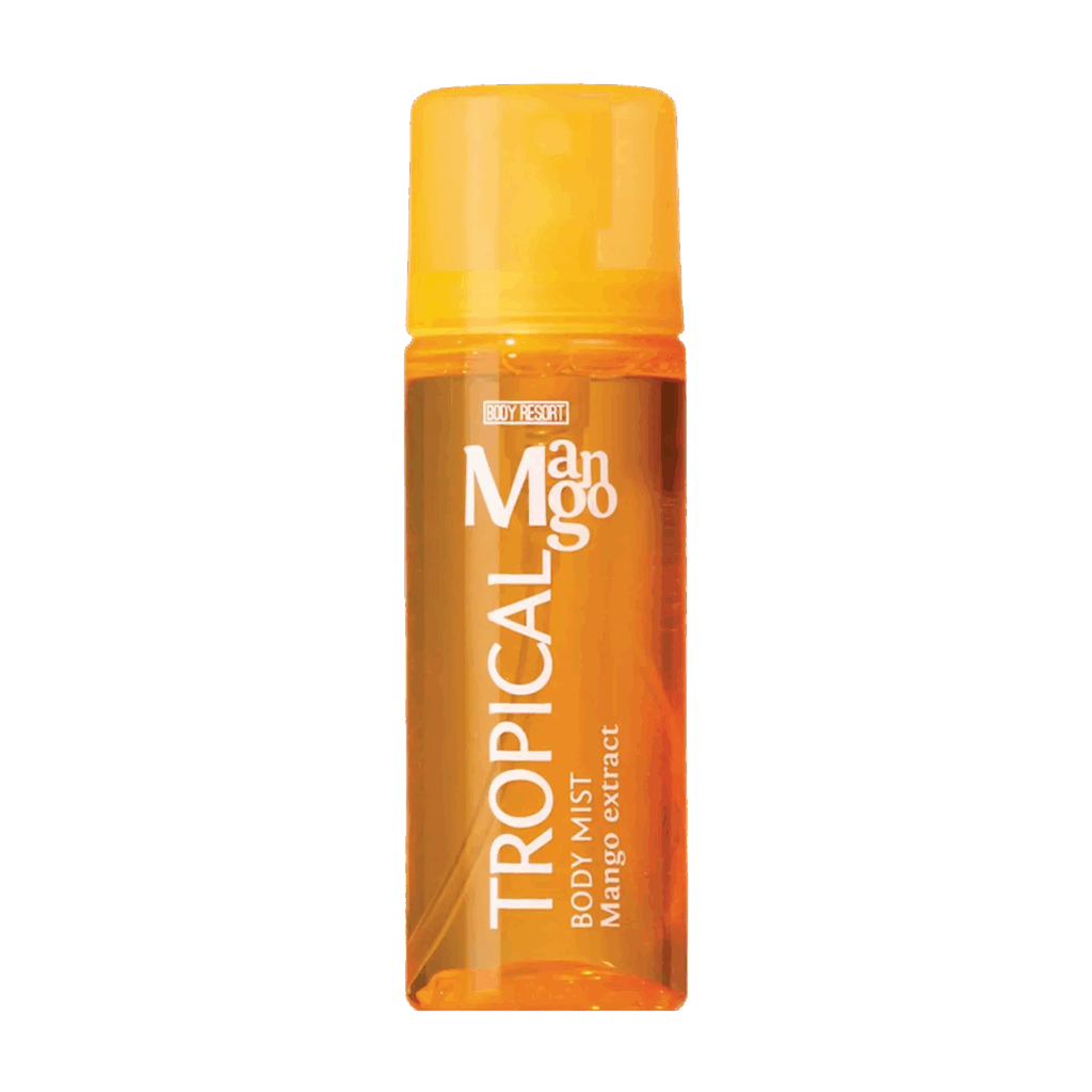 MADES Body Resort Clear Orange Pet Spray Bottle Body Mist (50ml) - MADES