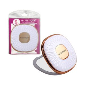 Majestique Dual 2X Magnifying Compact Mirror (1 pc) - Majestique
