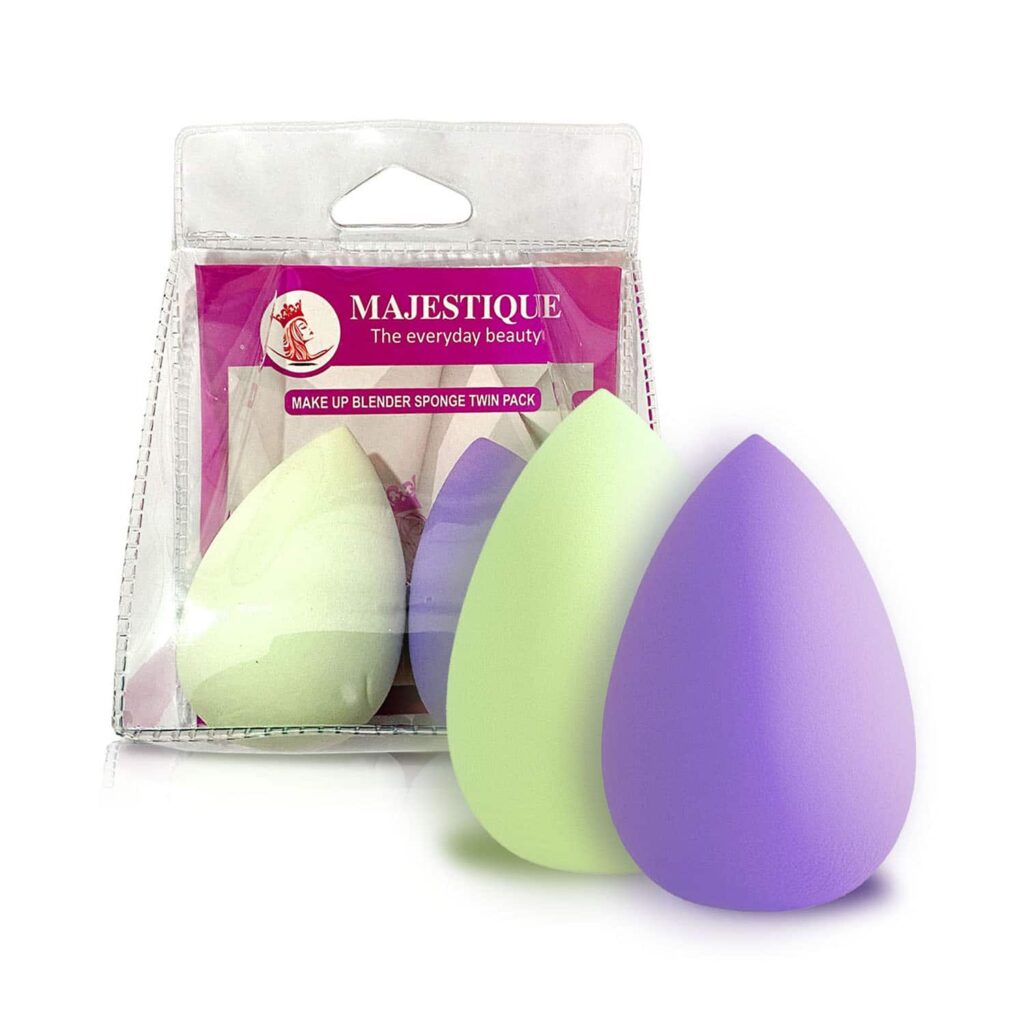 Majestique Quad Makeup Face Brush Set - (4Pcs) - Majestique