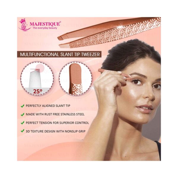 Majestique Slant Tip Tweezer (1 pc) - Majestique