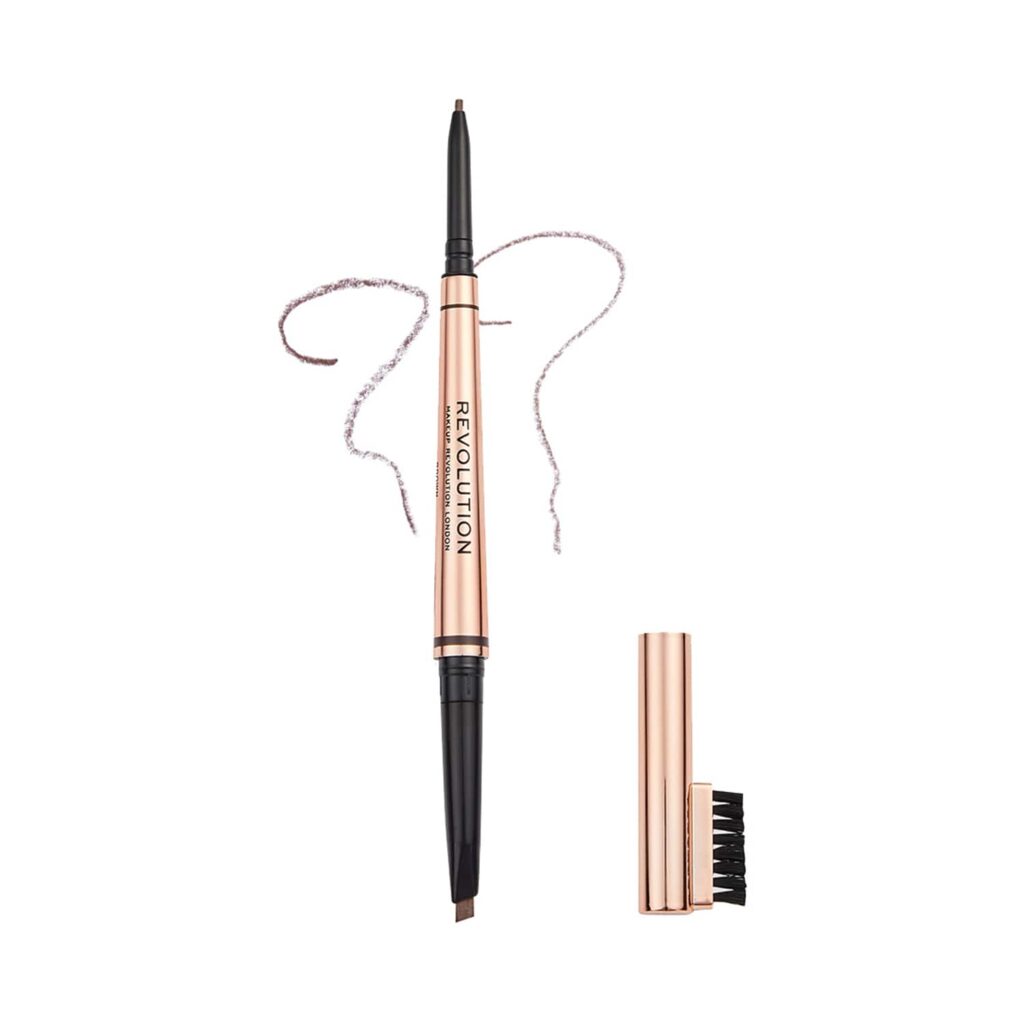 Makeup Revolution Balayage Eye Brow Pencil - Brown (0.38g) - Makeup Revolution